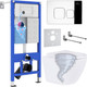 Миниатюра изображения товара Унитаз подвесной с инсталляцией Roxen StounFix Dual Fresh 968385