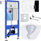 Миниатюра изображения товара Унитаз подвесной с инсталляцией Roxen StounFix Dual Fresh 968340
