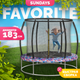 Миниатюра изображения товара Батут Sundays Favorite Premium 6FT (смайл, с сеткой)