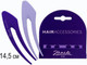 Миниатюра изображения товара Набор заколок для волос Janeke Hair Clip JG49020 VIA (2шт, фиолетовый/сирень)