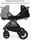 Миниатюра изображения товара Детская прогулочная коляска Tomix Walker Lux Single / BD101SINGLLUX (Black/Shinny Black)