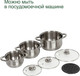 Миниатюра изображения товара Набор кастрюль FUSION Electronics KWK42362