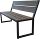 Миниатюра изображения товара Скамья садовая СтальСнабДизайн Паркер из ДПК