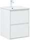 Миниатюра изображения товара Тумба под умывальник Aquanet Милан 50 / 336366 (белый глянец)