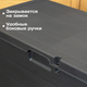 Миниатюра изображения товара Сундук уличный Ipae Progarden ALP22CAN (антрацит)