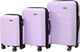 Миниатюра изображения товара Чемодан на колесах PRIDE РР-201 (S, сиреневый)