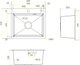 Миниатюра изображения товара Мойка кухонная Blantek LS-5044S Brushed