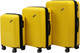 Миниатюра изображения товара Чемодан на колесах PRIDE РР-202 (M, желтый)