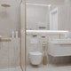 Миниатюра изображения товара Унитаз подвесной Roxen Antares Bidet 530185-01X
