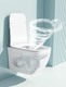 Миниатюра изображения товара Унитаз подвесной Roxen Cube Bidet 530135-01X