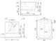 Миниатюра изображения товара Унитаз подвесной Roxen Cube Bidet 530135-01X