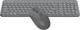 Миниатюра изображения товара Комплект клавиатура и мышь A4Tech Fstyler FG3300 Air2 (серый)