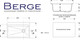 Миниатюра изображения товара Мойка кухонная Berge BR-6800 (серый)