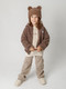 Миниатюра изображения товара Шапочка для малышей Amarobaby Plush / AB-OD24-P16/12-54 (коричневый, р.54)