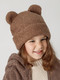 Миниатюра изображения товара Шапочка для малышей Amarobaby Plush / AB-OD24-P16/12-54 (коричневый, р.54)