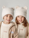 Миниатюра изображения товара Шапочка для малышей Amarobaby Plush / AB-OD24-P16/33-52 (молочный, р.52)