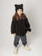 Миниатюра изображения товара Шапочка для малышей Amarobaby Plush / AB-OD24-P16/09-54 (черный, р.54)