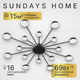 Миниатюра изображения товара Люстра Sundays Home R-5 / 6167