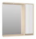 Миниатюра изображения товара Шкаф с зеркалом для ванной Brevita Balaton R 80 / BAL-04080-03-01П