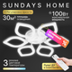 Миниатюра изображения товара Люстра Sundays Home R-51 / 6426