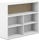 Миниатюра изображения товара Стеллаж Norden С топом / AG.252.101.662.BG (белый/бежевый)