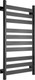 Миниатюра изображения товара Полотенцесушитель водяной Ростела Квадро V 50 400х1000/10 1/2" (Ral 9005, нижнее подключение)