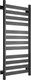 Миниатюра изображения товара Полотенцесушитель водяной Ростела Квадро V 50 400х1200/12 1/2" (Ral 9005, нижнее подключение)