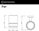 Миниатюра изображения товара Стакан для зубной щетки и пасты Whitecross Ergo ER2230NIB (брашированный никель)