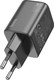 Миниатюра изображения товара Адаптер питания сетевой Hoco N42 Elogiado 45W 3A+2.25A (PD+QC+AFC) 2xUSB Type-C (черный)