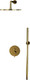 Миниатюра изображения товара Душевая система со смесителем Whitecross Y YSET04GL (золото)