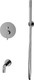 Миниатюра изображения товара Душевой гарнитур со смесителем Whitecross Y YSET06CR (хром)