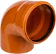 Миниатюра изображения товара Отвод наружной канализации Valfex 160 / 30101160 (рыжий)