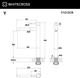 Миниатюра изображения товара Смеситель Whitecross Y Y1213BL (черный мат)