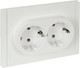 Миниатюра изображения товара Розетка IEK Forte&Piano FP-R21-16-1-K01 (белый)