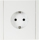 Миниатюра изображения товара Розетка IEK Forte&Piano FP-R11-16-K01 (белый)