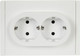 Миниатюра изображения товара Розетка IEK Forte&Piano FP-R24-16-1-K01 (белый)