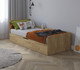 Миниатюра изображения товара Кровать-тахта Интерлиния Анеси-3 (дуб золотой)