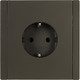 Миниатюра изображения товара Розетка IEK Forte&Piano FP-R11-16-1-K03 (серый)
