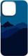 Миниатюра изображения товара Чехол-накладка Luxo Горный пейзаж J271 для iPhone 15 (черный/синий)