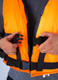 Миниатюра изображения товара Страховочный жилет MedNovtex 100кг (камуфляж/оранжевый)