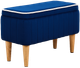 Миниатюра изображения товара Банкетка Monofix Амма с ящиком для хранения (синий №26)