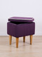 Миниатюра изображения товара Пуф Monofix Амма с ящиком для хранения (фиолетовый №25)