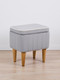 Миниатюра изображения товара Пуф Monofix Амма с ящиком для хранения (светло-серый №52)