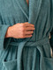 Миниатюра изображения товара Халат Minteks Махровый ТВ03-3 (р.52, изумрудный)