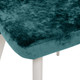 Миниатюра изображения товара Стул Импэкс Leset Эби Люкс (белый/велюр аквамарин)