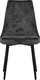 Миниатюра изображения товара Стул Импэкс Leset Эби Люкс (черный/велюр антрацит)