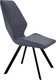 Миниатюра изображения товара Стул ТриЯ Матэо (черный муар/микровелюр Brendy Graphite)