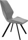 Миниатюра изображения товара Стул ТриЯ Матэо (черный муар/микровелюр Brendy Grey)