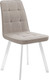 Миниатюра изображения товара Стул ТриЯ Рони (белый муар/микровелюр Brendy Creame)