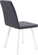 Миниатюра изображения товара Стул ТриЯ Рони (белый муар/микровелюр Brendy Graphite)